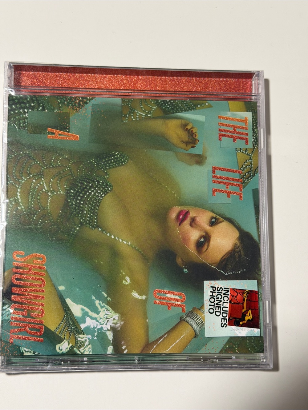 Taylor Swift- Life of a Showgirl Autographed CD- Brand New and seal wrapped